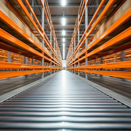 High-velocity automated logistics hub